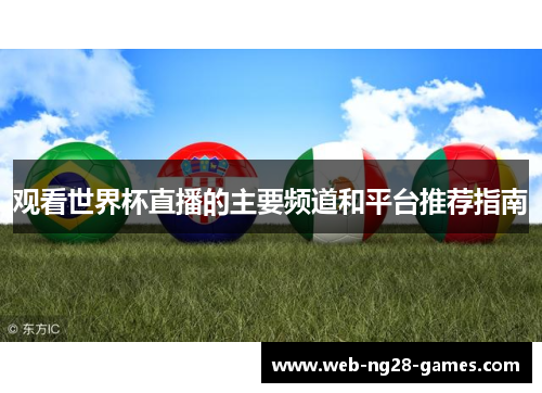 观看世界杯直播的主要频道和平台推荐指南